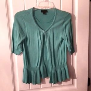 💙💚Worthington Womens Small Fly Away Cardigan